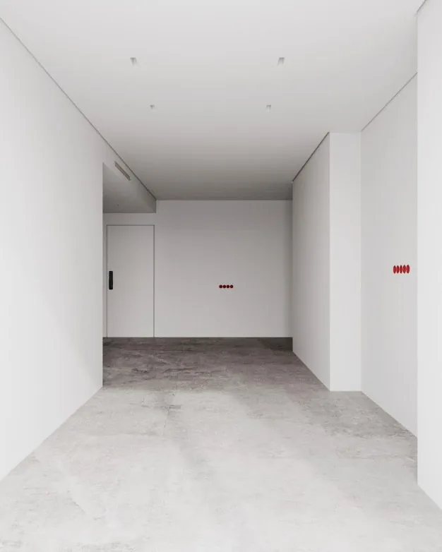 Green frame apartment in Batumi: prepared for final finishing