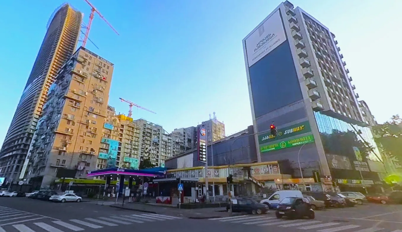 Elite high-rise new builds on Rustaveli Avenue in Batumi